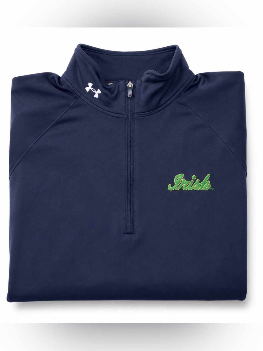 Under Armour Notre Dame Fighting Irish Shamrock Series HeatGear 1/4 Zip Pullover